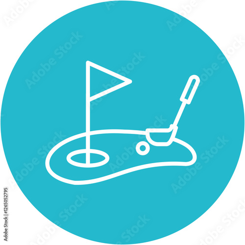 Miniature Golf Icon