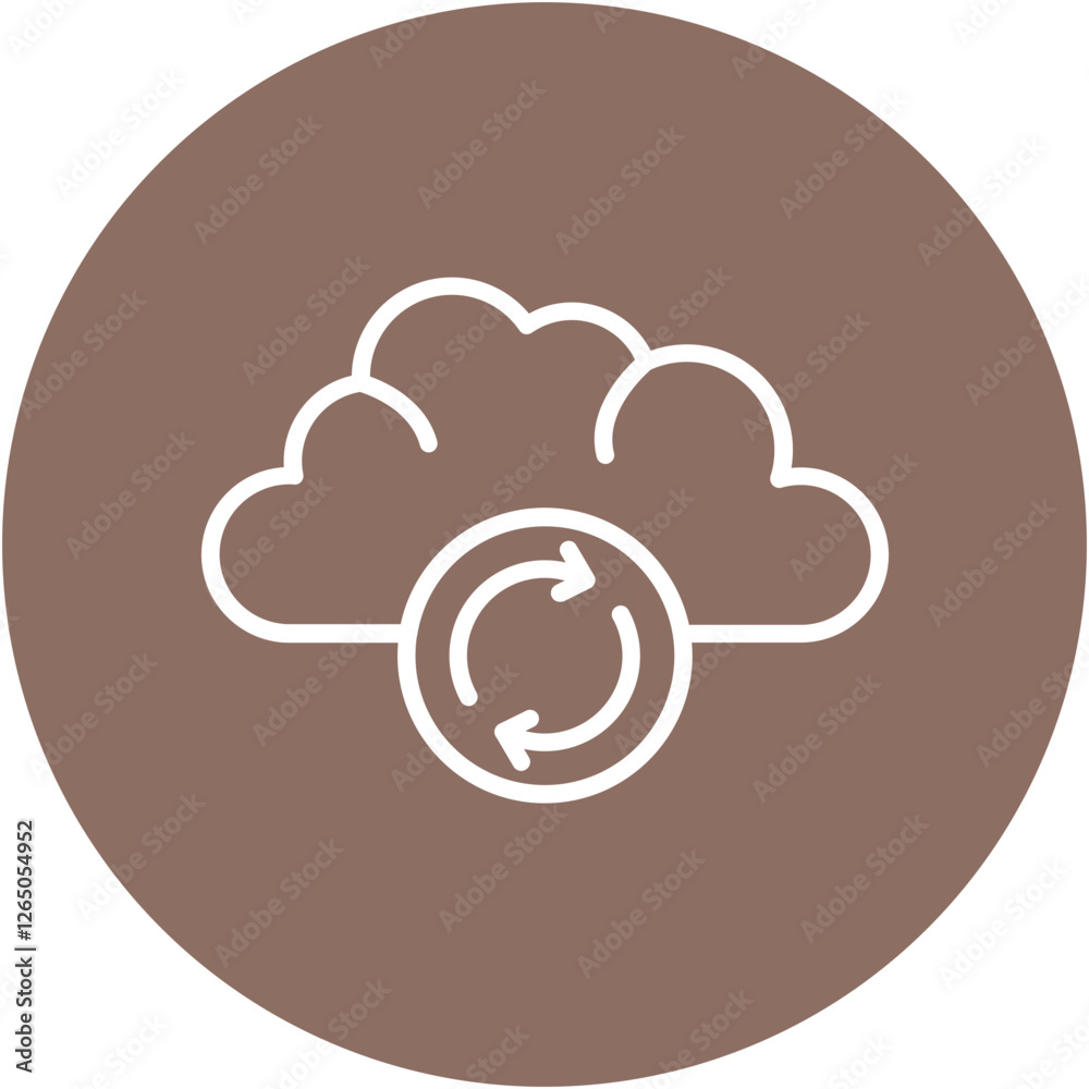 Cloud Backup Icon Cloud Backup Icon