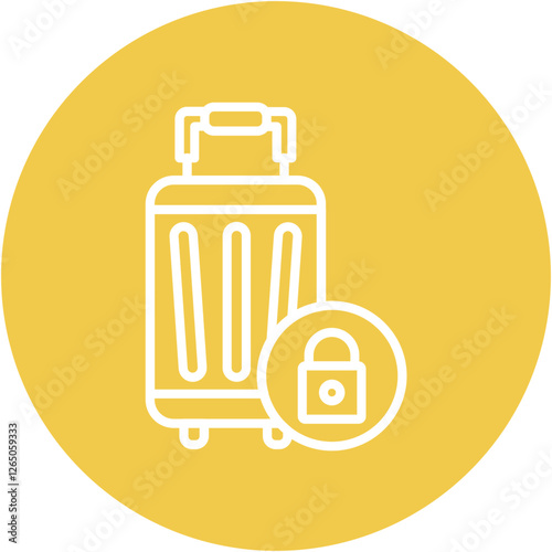 Travel Lock Icon