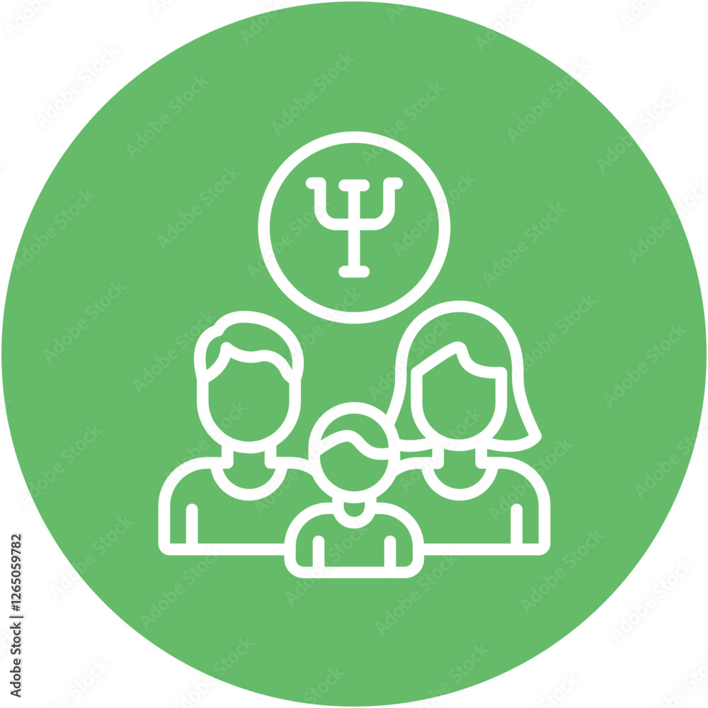 Family Therapy Icon Family Therapy Icon