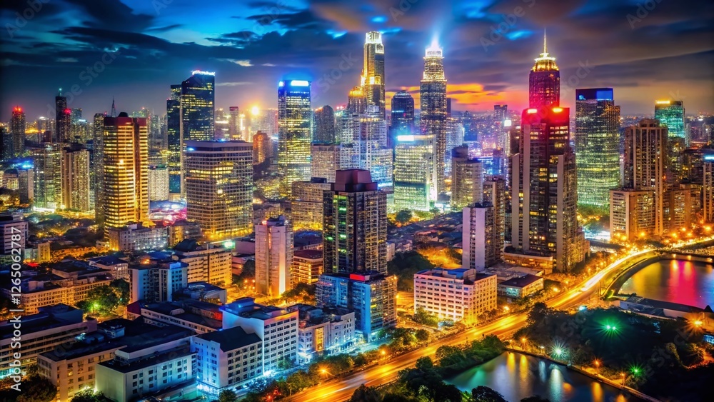 Night City Lights, Vibrant Urban Lifestyle, Best Life, Night Photography Night City Lights, Vibrant Urban Lifestyle, Best Life, Night Photography