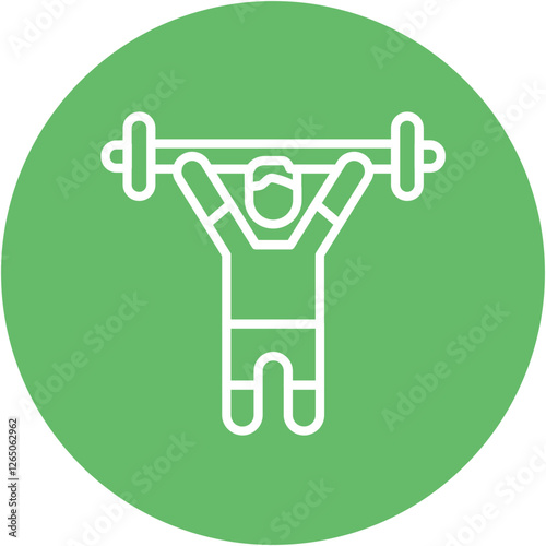 Shoulder Press Icon