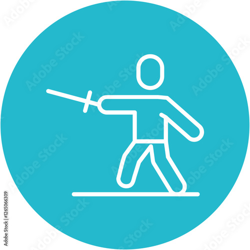 Fencing Practice Icon