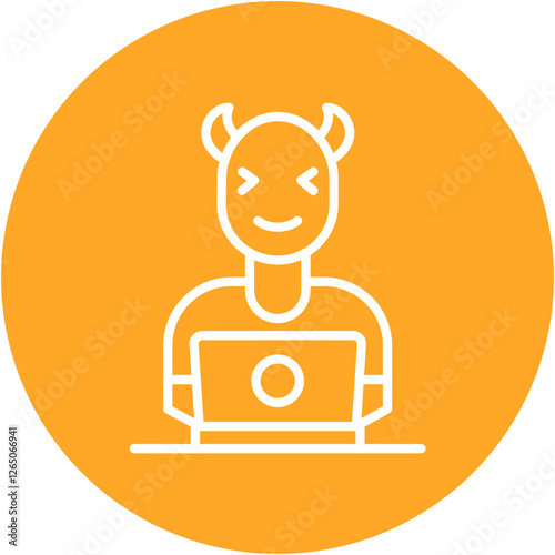 Internet Troll Icon