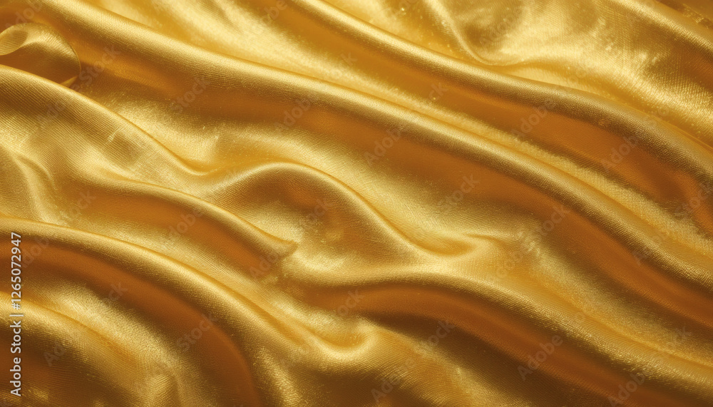 Obraz premium Golden Flag – A Symbol of Luxury, Prestige, and Elegance