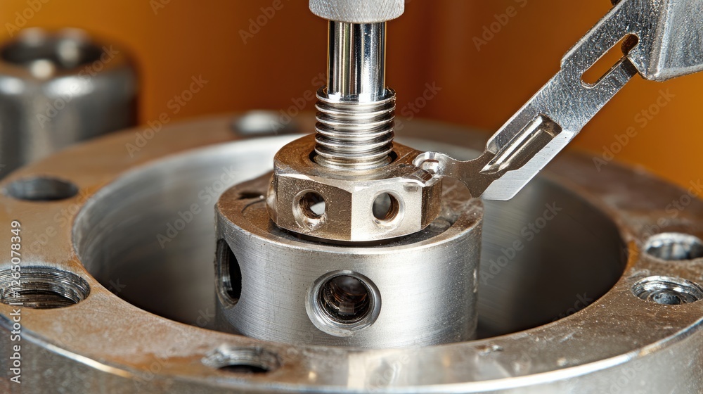 Priming plug removed from water pump Priming plug removed from water pump