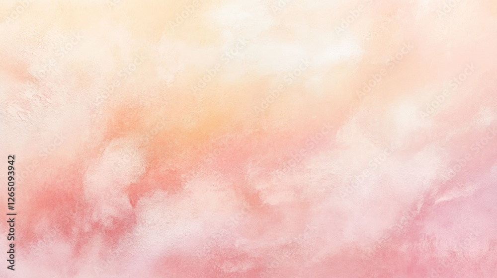 Soft and Delicate Abstract Watercolor Background with Peach and Pink Tones Soft and Delicate Abstract Watercolor Background with Peach and Pink Tones