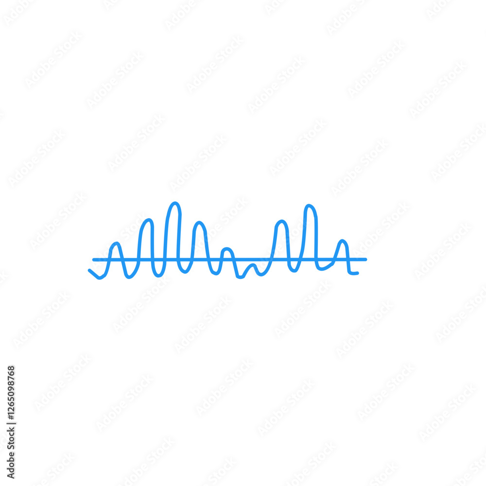 sound wave lines sound wave lines