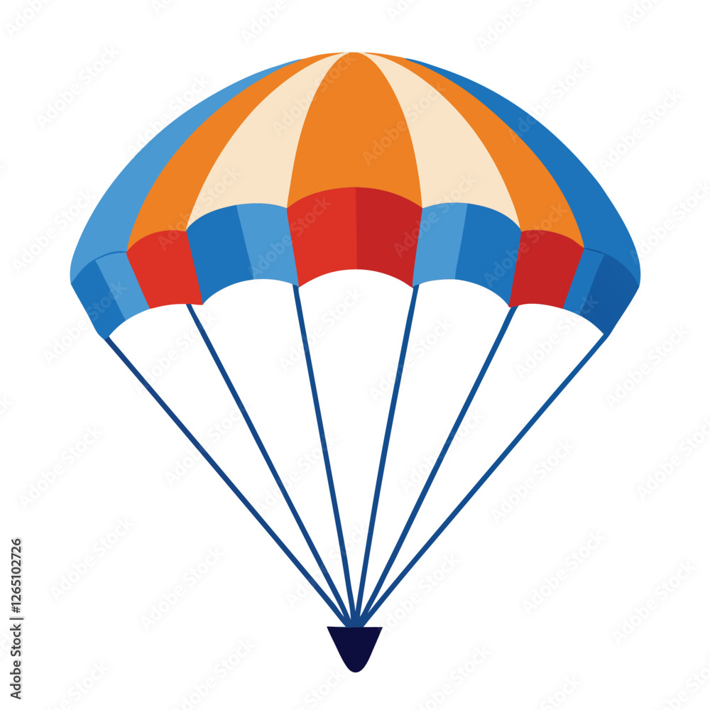 Obraz premium parachute vector