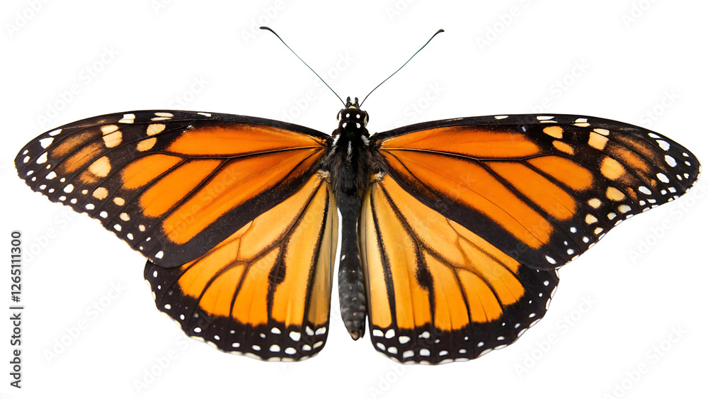 Fototapeta premium Butterfly Illustration Isolated on a Transparent Background