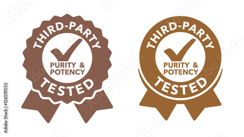 Third-party tested, checking of purity and potency