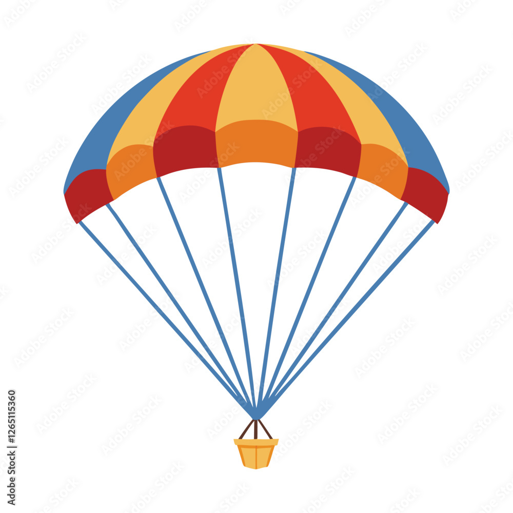 Obraz premium parachute vector
