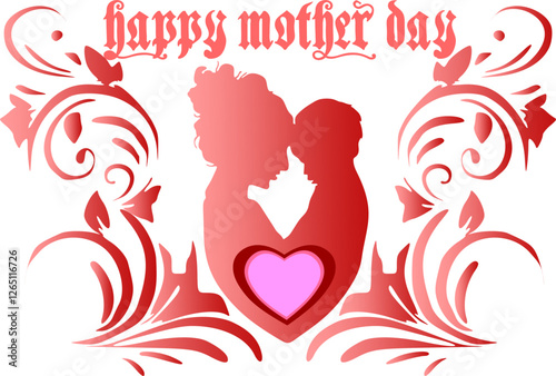 ilustration background motherday