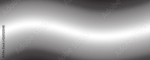 Grunge halftone gradient background. Faded grit noise texture.