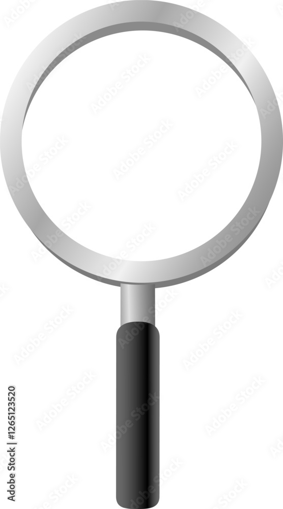 Magnifying glass. loupe sign vector illustration. Magnifying glass. loupe sign vector illustration.