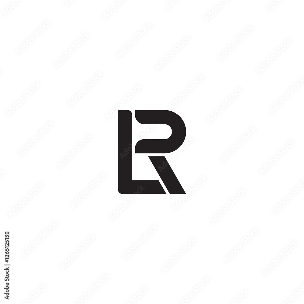 Logo monogram initial design simple and bold Logo monogram initial design simple and bold