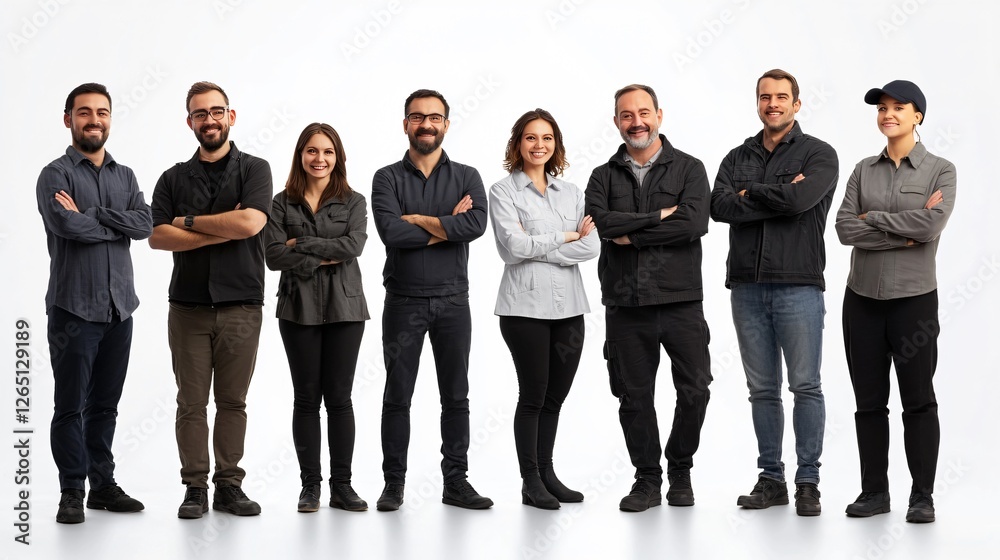 Freepik Portrait of Happy Professionals in Different Occupations Freepik Portrait of Happy Professionals in Different Occupations