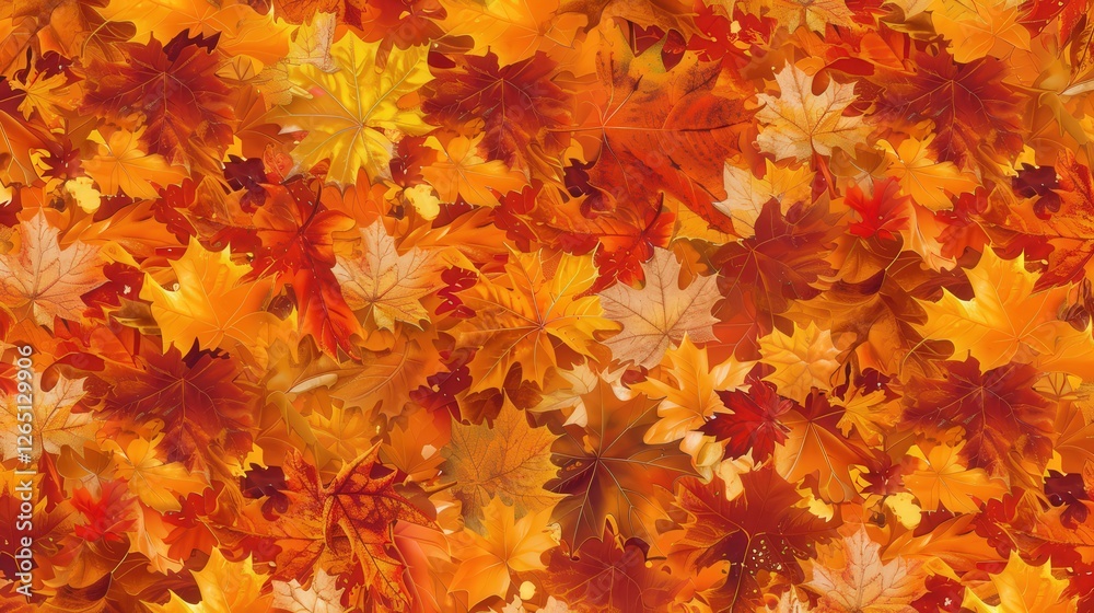 Sunlit Autumn Foliage in the Park Showcasing Vibrant Fall Leaves of Maple Trees. Generative AI Sunlit Autumn Foliage in the Park Showcasing Vibrant Fall Leaves of Maple Trees. Generative AI