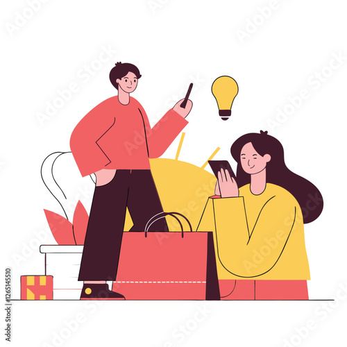 A scene depicting diverse individuals engaged in creative work with various tools and items, showcasing their innovative spirit and collaboration.