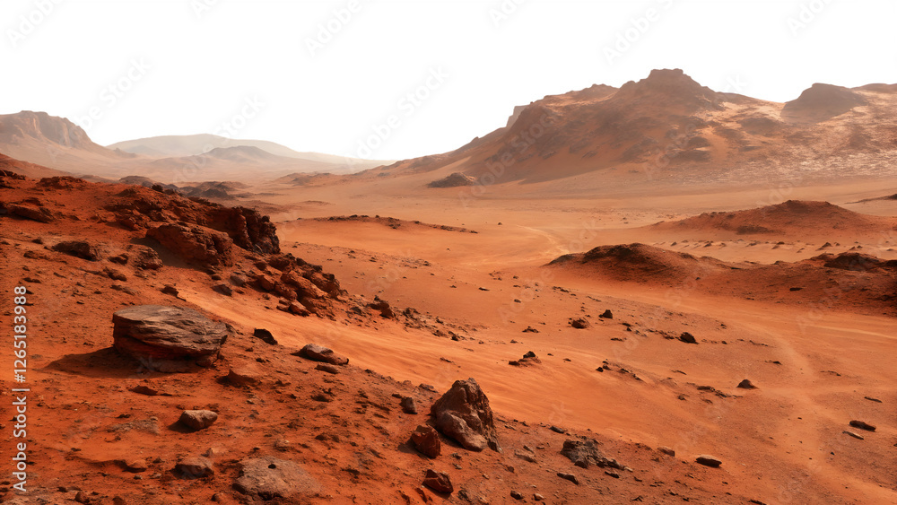 Fototapeta premium mars landscape