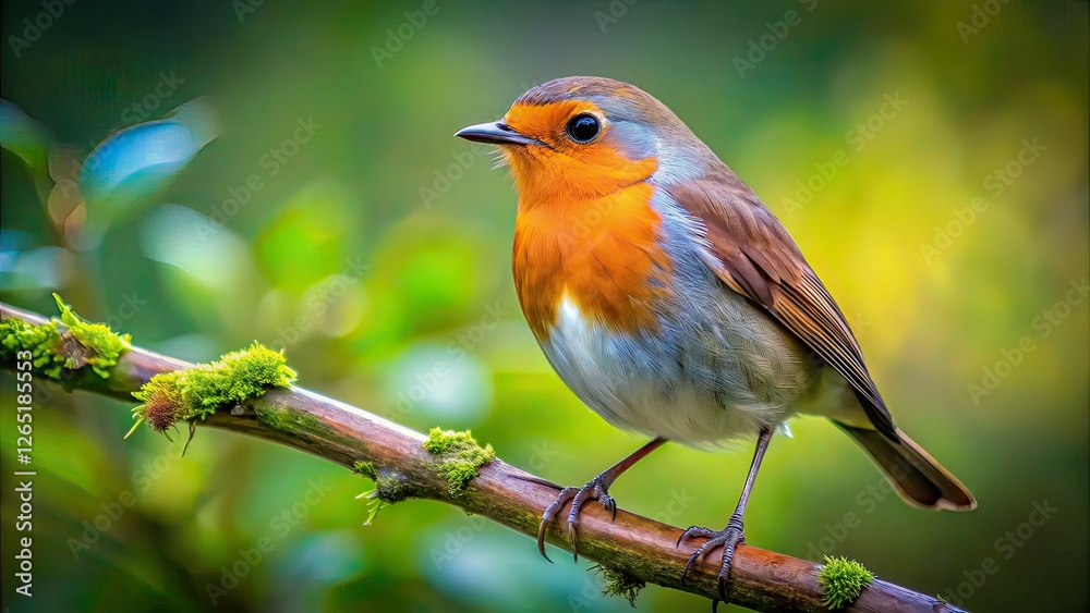Robin Bird Landscape Photography PNG Background Robin Bird Landscape Photography PNG Background