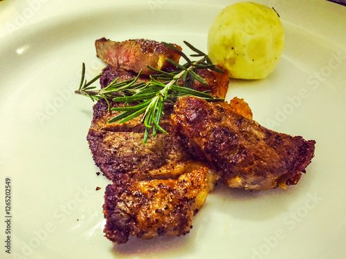 Still Life Food-Western Food and Meat