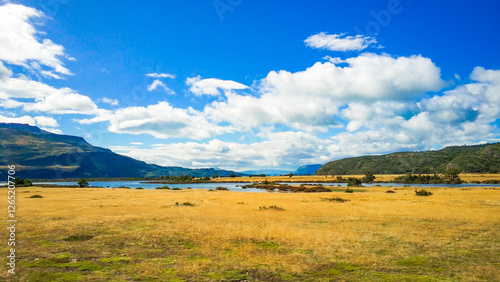 Argentina's Bainai National Park - Park and glacier landscape