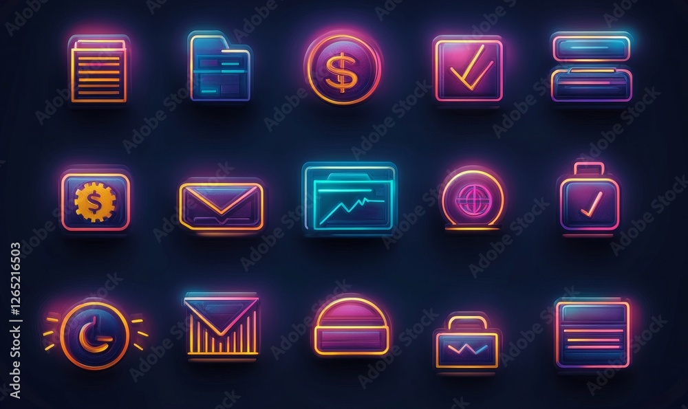 vector illustration of a tech ecosystem vector illustration of a tech ecosystem