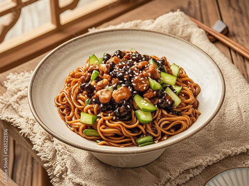 짜장면 이미지 Jajangmyeon Images photo