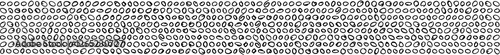 hand drawn circles texture, small circles made with pen on paper aligned to create a pattern