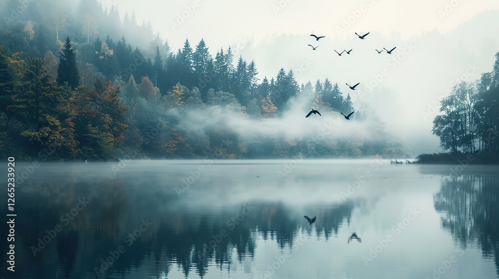 Fototapeta premium Capturing the Untamed Beauty: Rare Atlantic Ocean Bird Nests in Harsh Coastal Habitats – A Photographic Journey of Seabird Survival, Nest Architecture, and Climate Challenges Through Unique Wildlife I