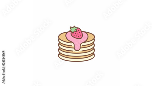 イチゴパンケーキのアイコン
