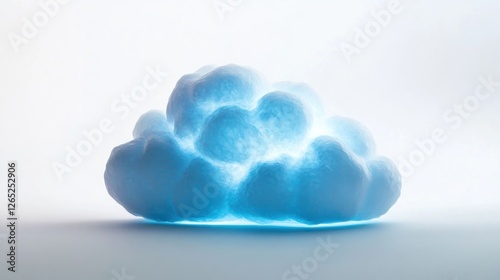 Abstract Cloud, Soft Light, Studio Shot, Creative Concept,  Possible Use Stock Photography photo