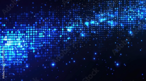 Wallpaper Mural Abstract Blue Glimmering Sparkle Background Design Torontodigital.ca