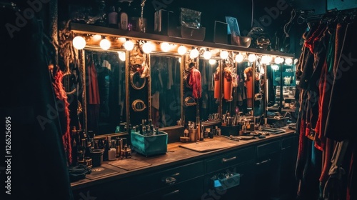 Theater Dressing Room Prep