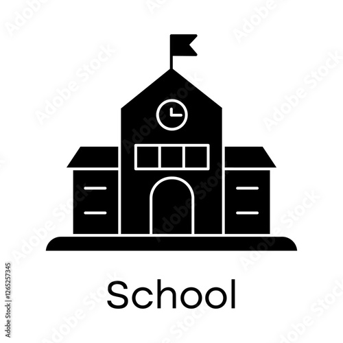 School – Institution Representing Education and Learning