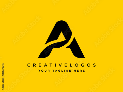 Creative A letter logo alphabet A logo creative modern custom logos editable vector download high quality png jpg ai eps svg pdf