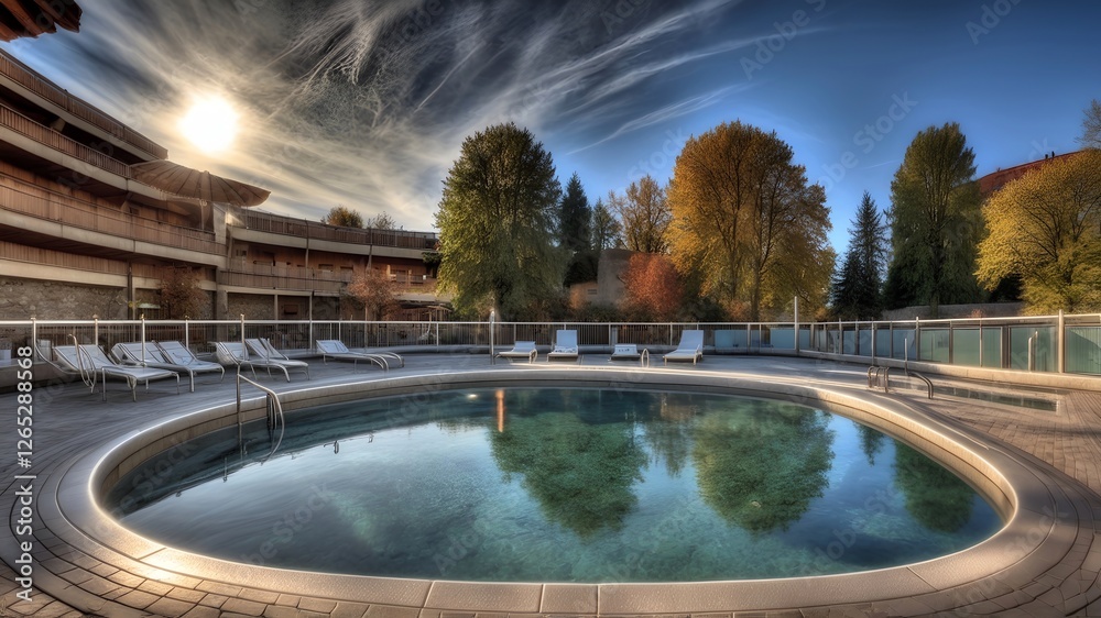 Fototapeta premium Outdoor pool