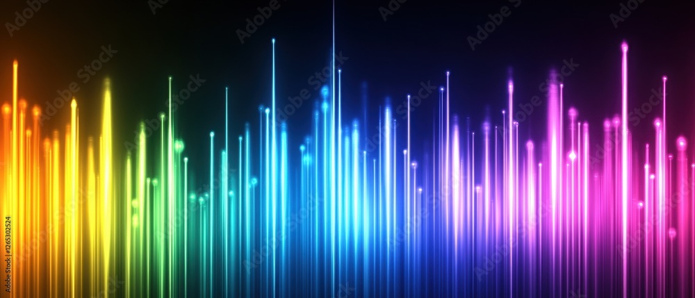 Vibrant abstract equalizer wave design for modern audio visual themes Vibrant abstract equalizer wave design for modern audio visual themes