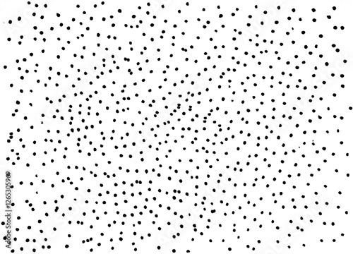 marker point pattern, black points isolated, random black points texture and seamless pattern