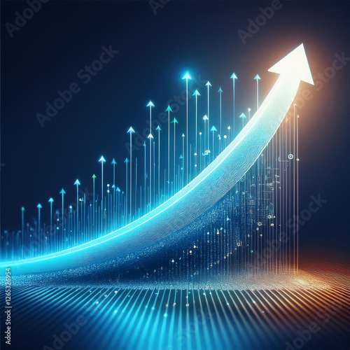 Achieving Exponential Growth Through Digital Transformation Concept