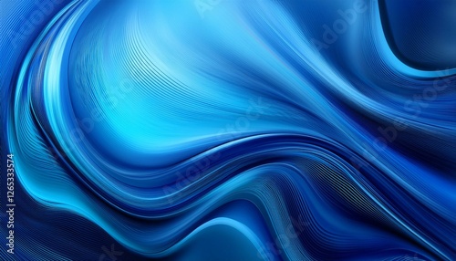 modern technology linkedin cover or banner design of liquid mesh vibrant and soft pastel gradient smooth blue color background