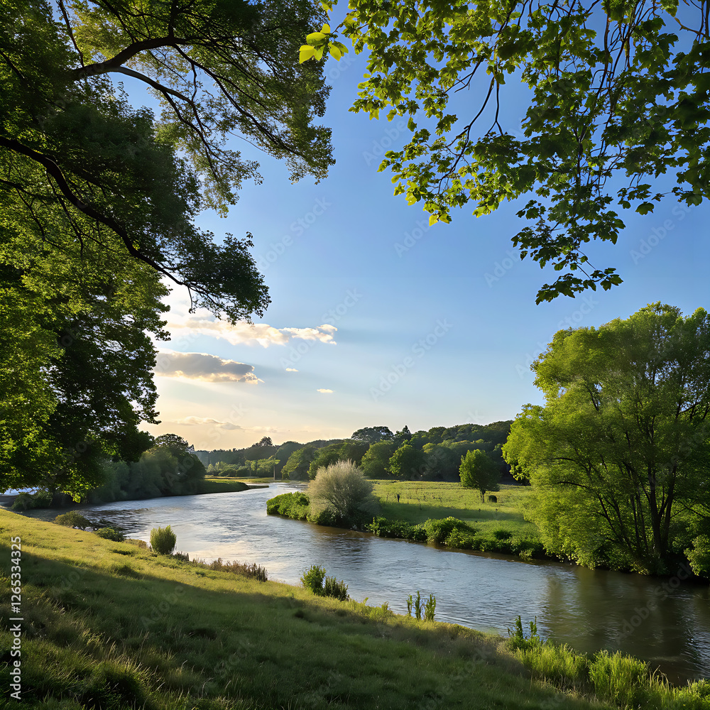Fototapeta premium Beautyful nature scenery 