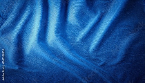 blue abstract background on canvas texture
