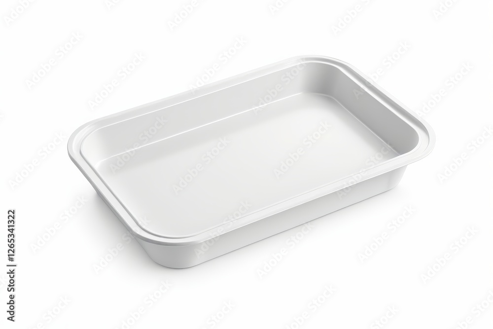 there is a white plastic container with a lid on a white surface there is a white plastic container with a lid on a white surface
