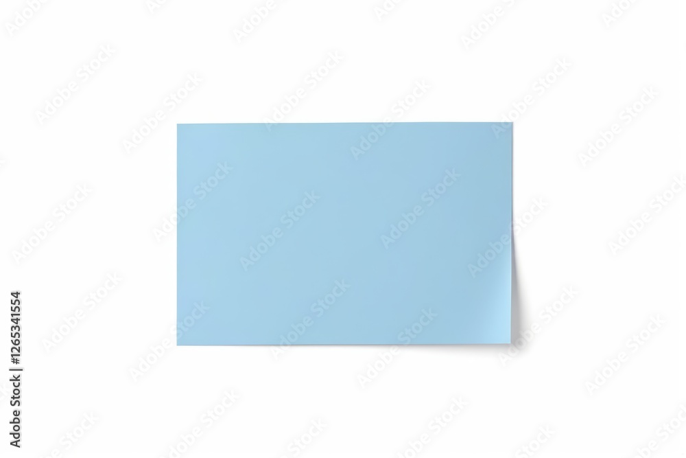 arafed blue paper with a corner on a white background arafed blue paper with a corner on a white background