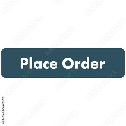 Place Order Button Vector PNG - High-Quality Web Design Download