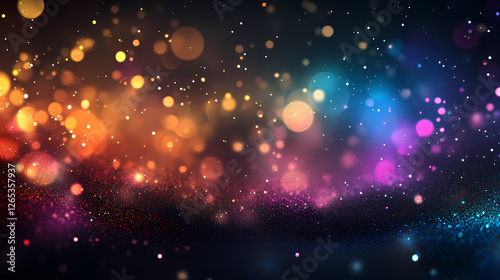 Colorful Dreamy Light Dots Wallpaper