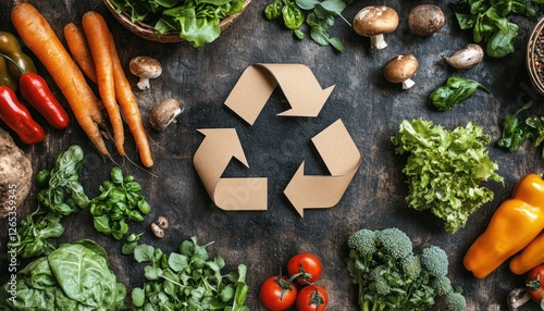 Visualizing A Sustainable Food System Applying Circular Economy Principles to Minimize Waste and Maximize Efficiency Explore vibrant images showcasing innovative approaches to eco-friendly food