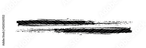 Tire tread marks, wheel textures, tire marks - car racing, motocross, drift, rally, off-road and others. Vector black isolated texture in grunge style with